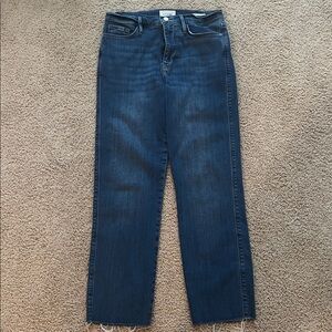 Frame Le Sylvia Slender Straight Jeans Size 28